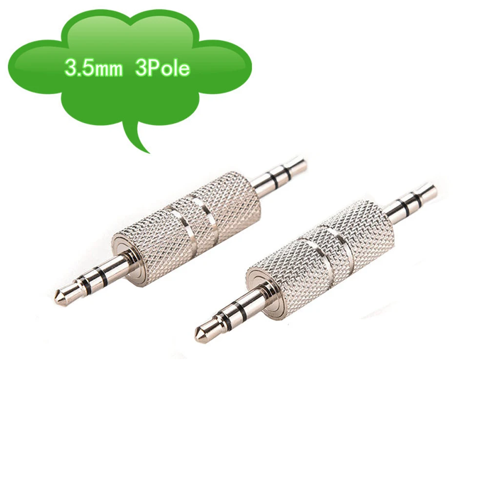 

3.5mm maleto3.5mm maleM/M AudioAdapterCouplerAdapterConnector