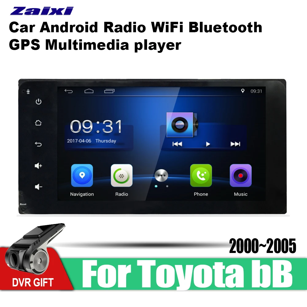 Автомагнитола 2 din для Toyota bB 2000 2001 2002 2003 2004 2005 Android мультимедиа GPS навигация vedio