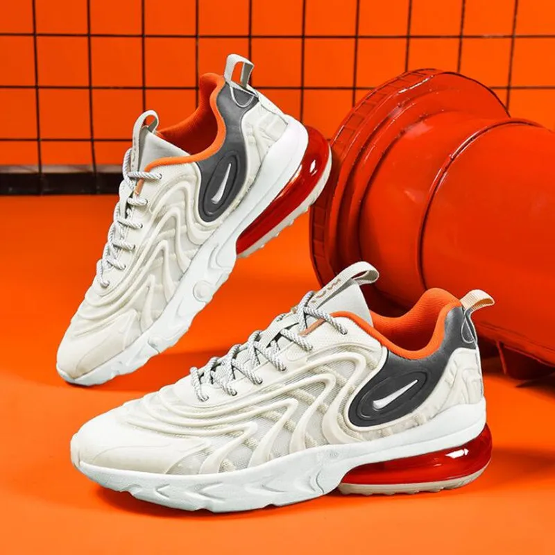 

Мужские кроссовки с воздушной подушкой, дышащие кроссовки для бега, на осень/зиму