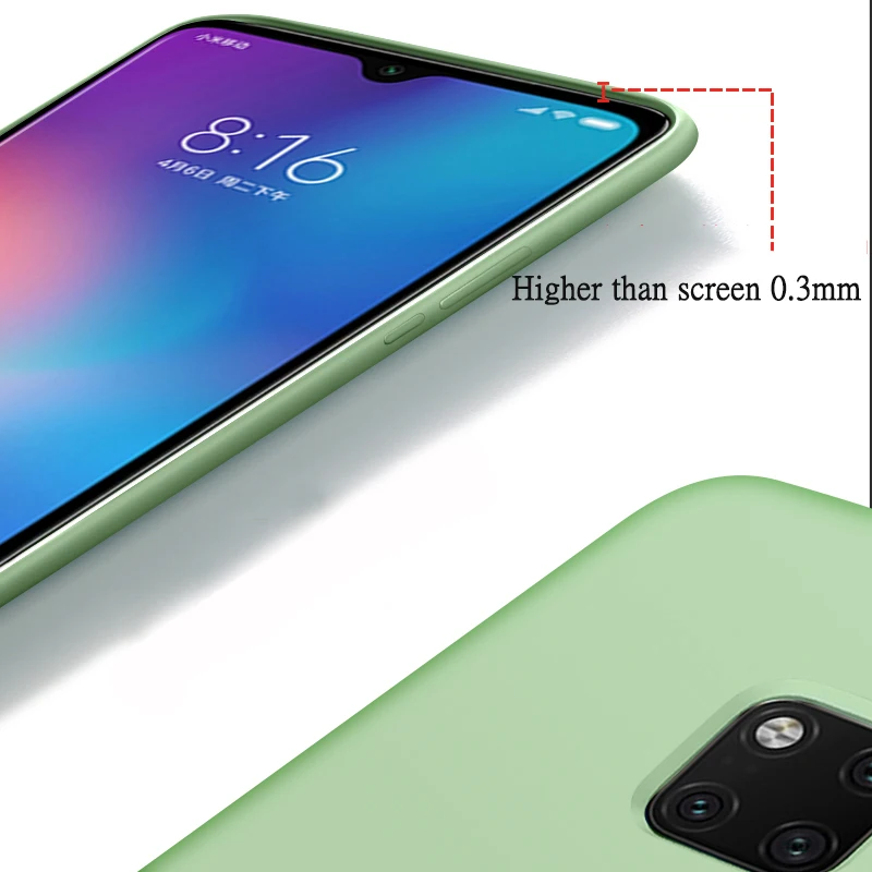 Оригинальный силиконовый чехол для телефона Huawei Honor Play 8X Max 9X 20 Pro 8 9 Lite V9 V10 V20 Note 10 Y6