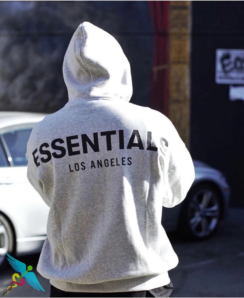 

Essentials Sweatshirts Men Women Fashion Casual Letter logo Print Oversized Hoodies Full High Street Couple Clothes Lounge Wear