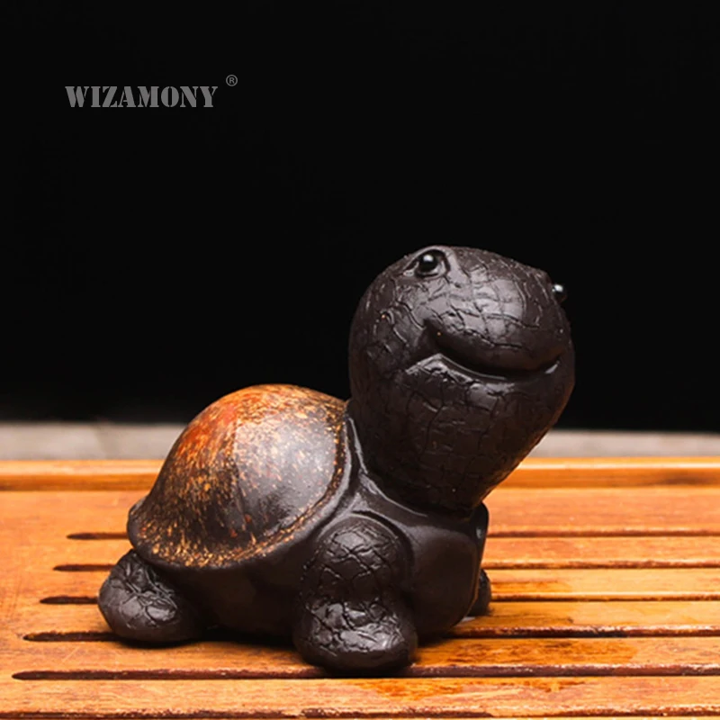 Wisamony Yixing фиолетовый чай из глины черепаха для домашних животных китайская