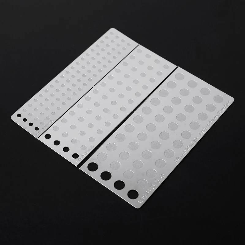 

1:72/1:48/1:35 Scale Static Grass Planting Template Tool for Flock Applicator