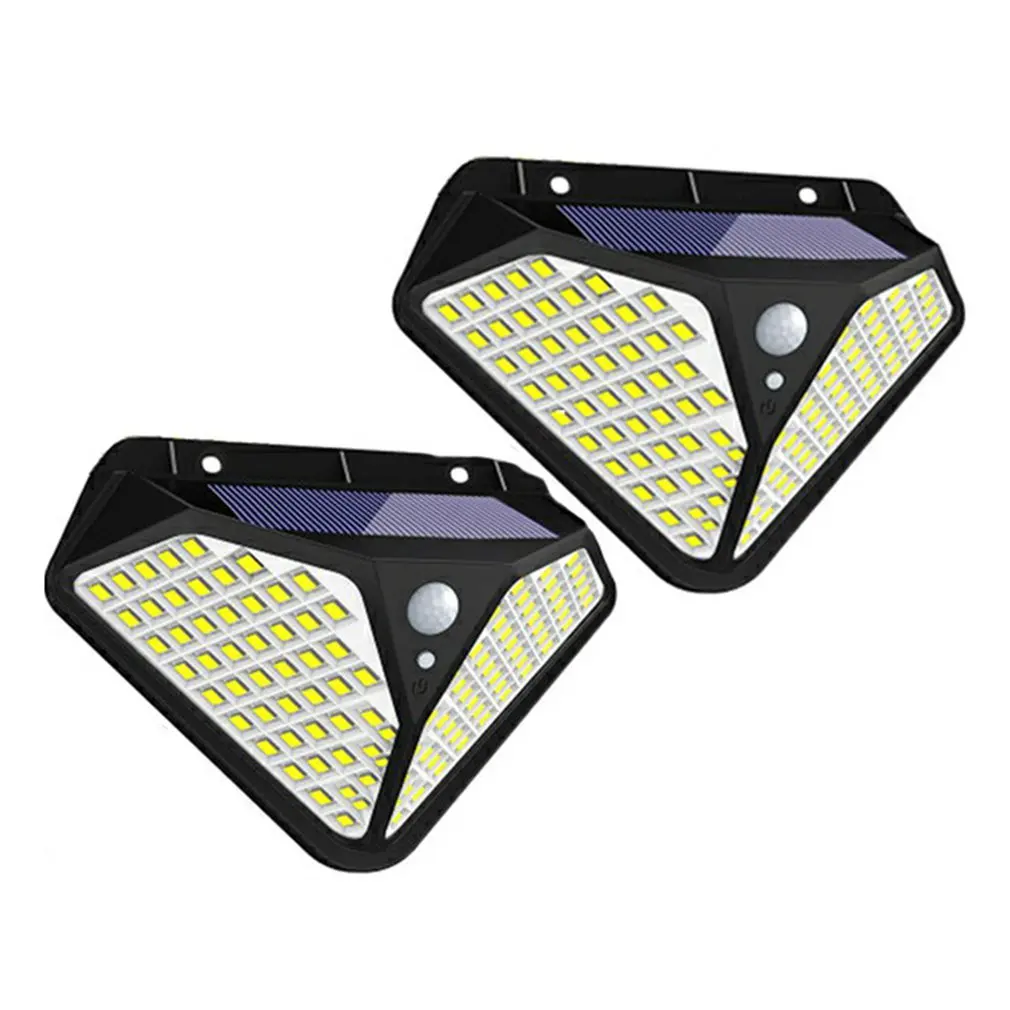 

102 LED Solar Light Outdoor Lamp Powered Sunlight 3 Modes PIR Motion Sensor For Garden Decoration Wall Street