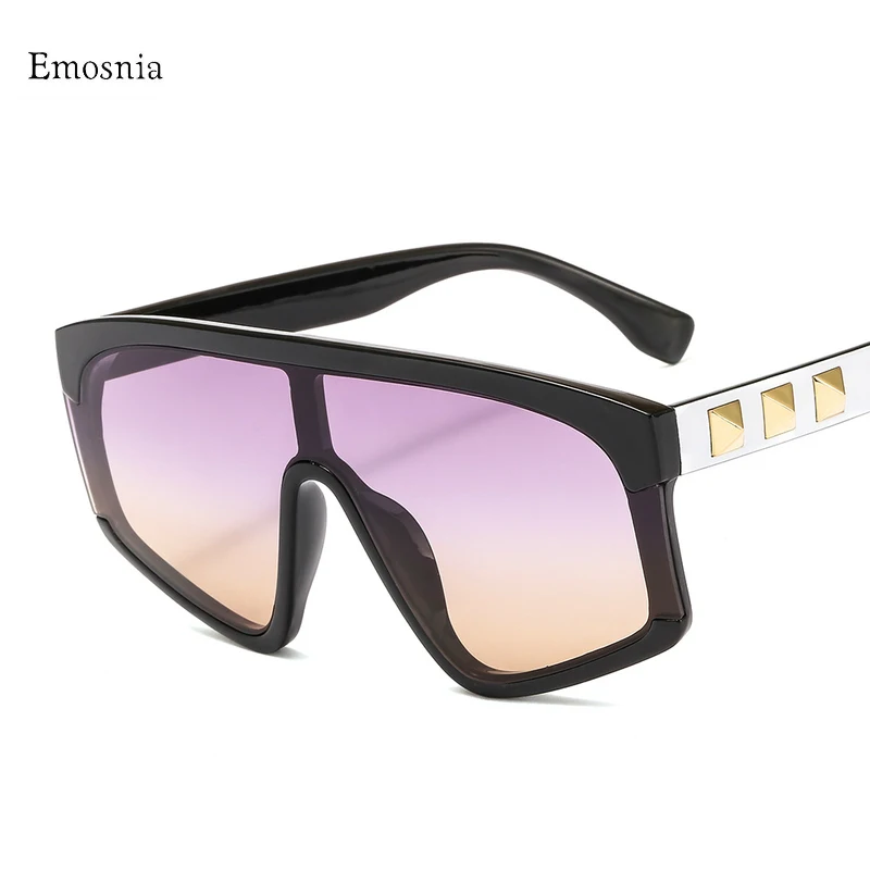 Очки солнцезащитные мужские с квадратными градиентными линзами люксовые