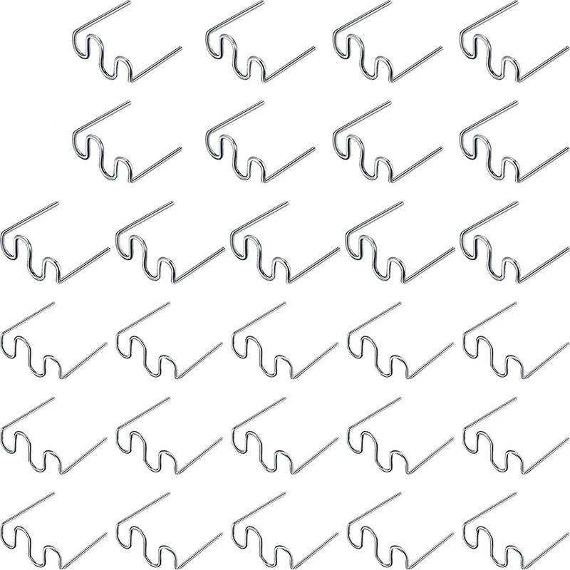 

1000Pcs Staples for Hot Stapler Plastic Repair Wave Staples Bumper Bodywork Repairs 0.8 0.6mm S Wave Staples