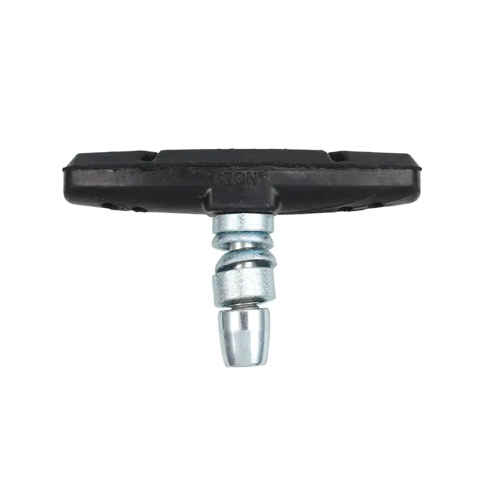 Jutech 4 шт. велосипедные v-образные тормозные колодки черные резиновые 70 мм V блоки