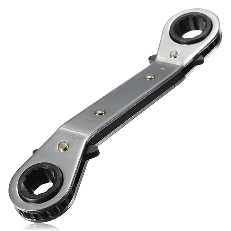 Бесплатная доставка практичный SAE офсетный двойной кольцевой ключ реверсивный с