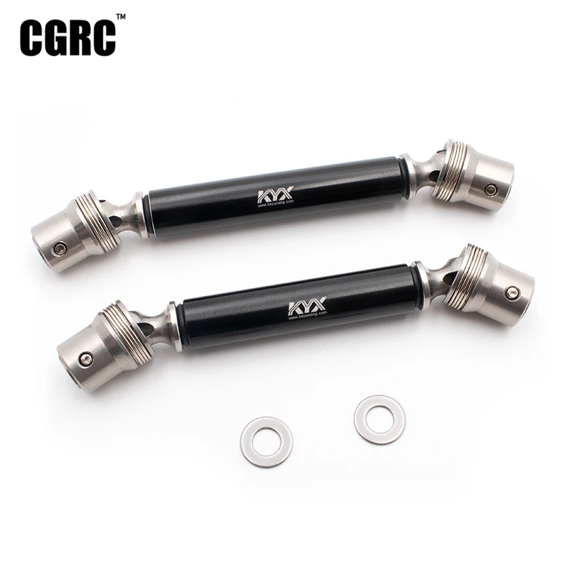 2 шт. металлическая нержавеющая сталь передняя и задняя передача вал CVD для 1/10 Rc