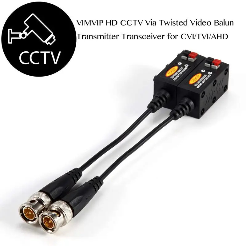 1080P AHD/HD-CVI/TVI/CVBS пассивный HD видео балун передатчик 4 пары (UTP до 350M-600M) | Обустройство