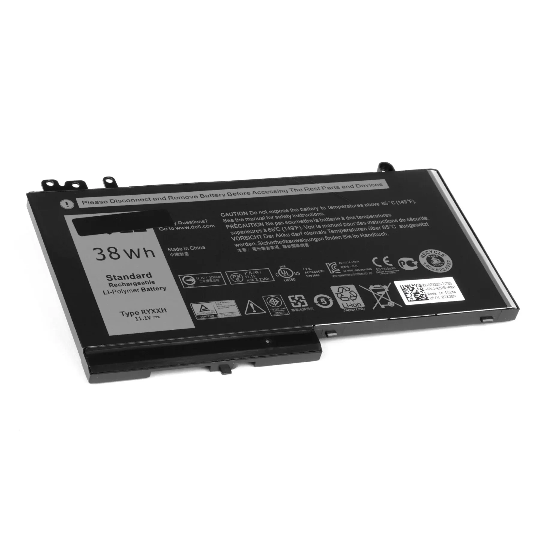Аккумулятор для ноутбука Dell Latitude 12 5000 E5250 (11.1V 3230mAh) PN: 05TFCY 09P402 5TFCY RYXXH | Компьютеры и