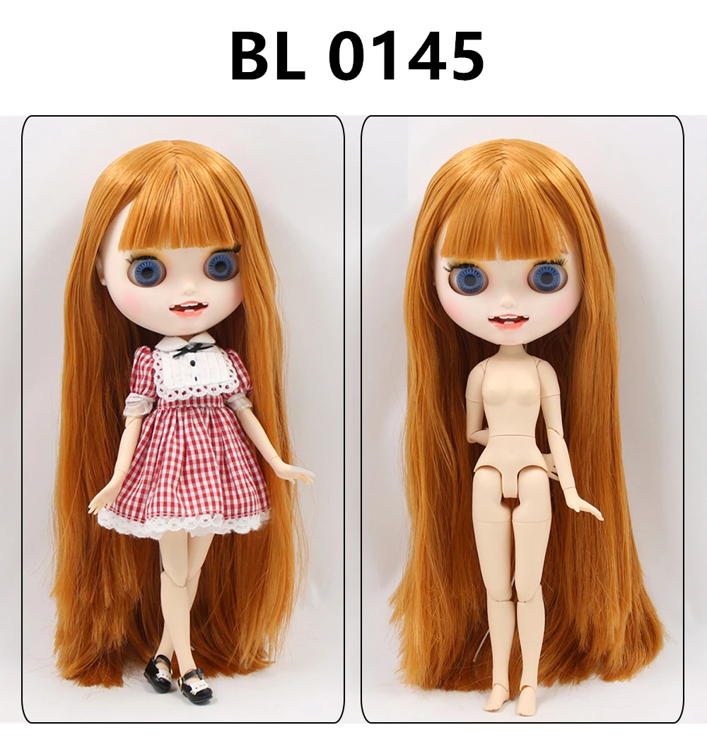 ICY factory blyth doll 1/6 BJD кукла стильный изысканный макияж тела маленький рот смайлик подарок для девочек Специальная цена