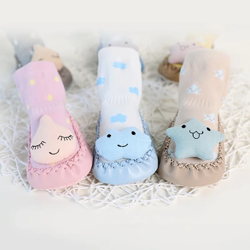 

Детские носки для новорожденных, напольные носки, мультяшный принт животных