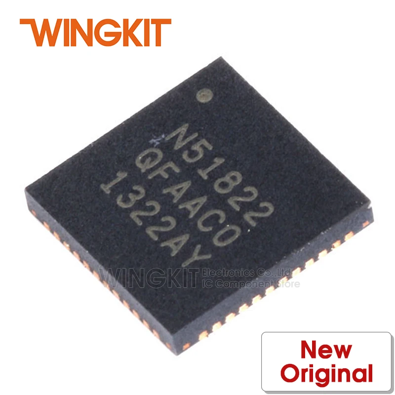1 шт. NRF51822-QFAA-R QFN48 NRF51822-QFAA NRF51822-QF NRF51822 QFN-48 Bluetooth 4 0 низкое потребление энергии/2 ГГц SoC
