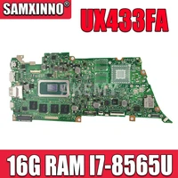 ux433fa i7 8565cpu 16gb ram motherboard for asus ux433fn ux433fa ux433f ux433 laptop motherboard ux433fa mainboard tested