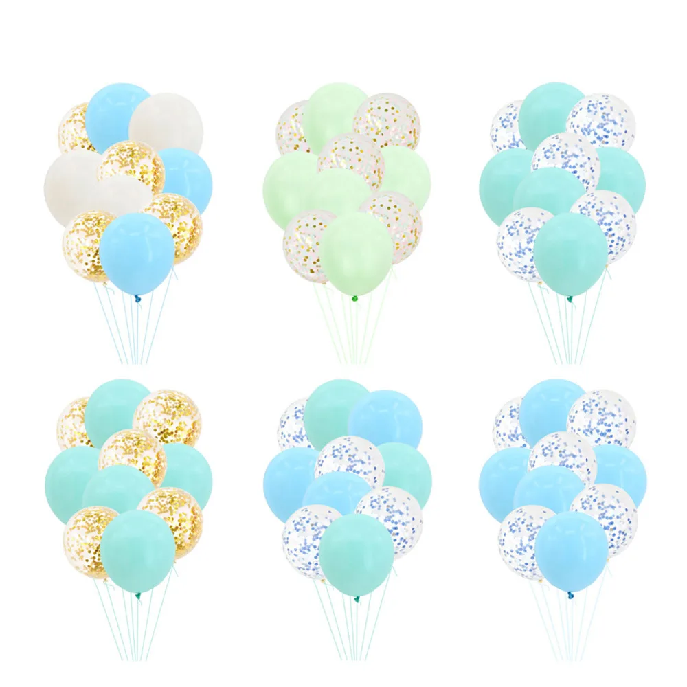 Набор разноцветных шариков-макарон 10/12 дюймов воздушный шар