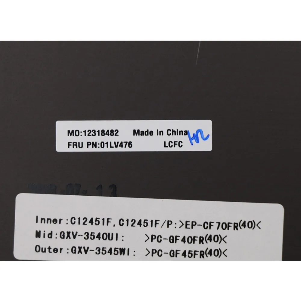Barato Nuevo Para Lenovo Thinkpad X1 Carbono 5th Gen 2017 Lcd Tapa Trasera FRU 01LV492 01LV476