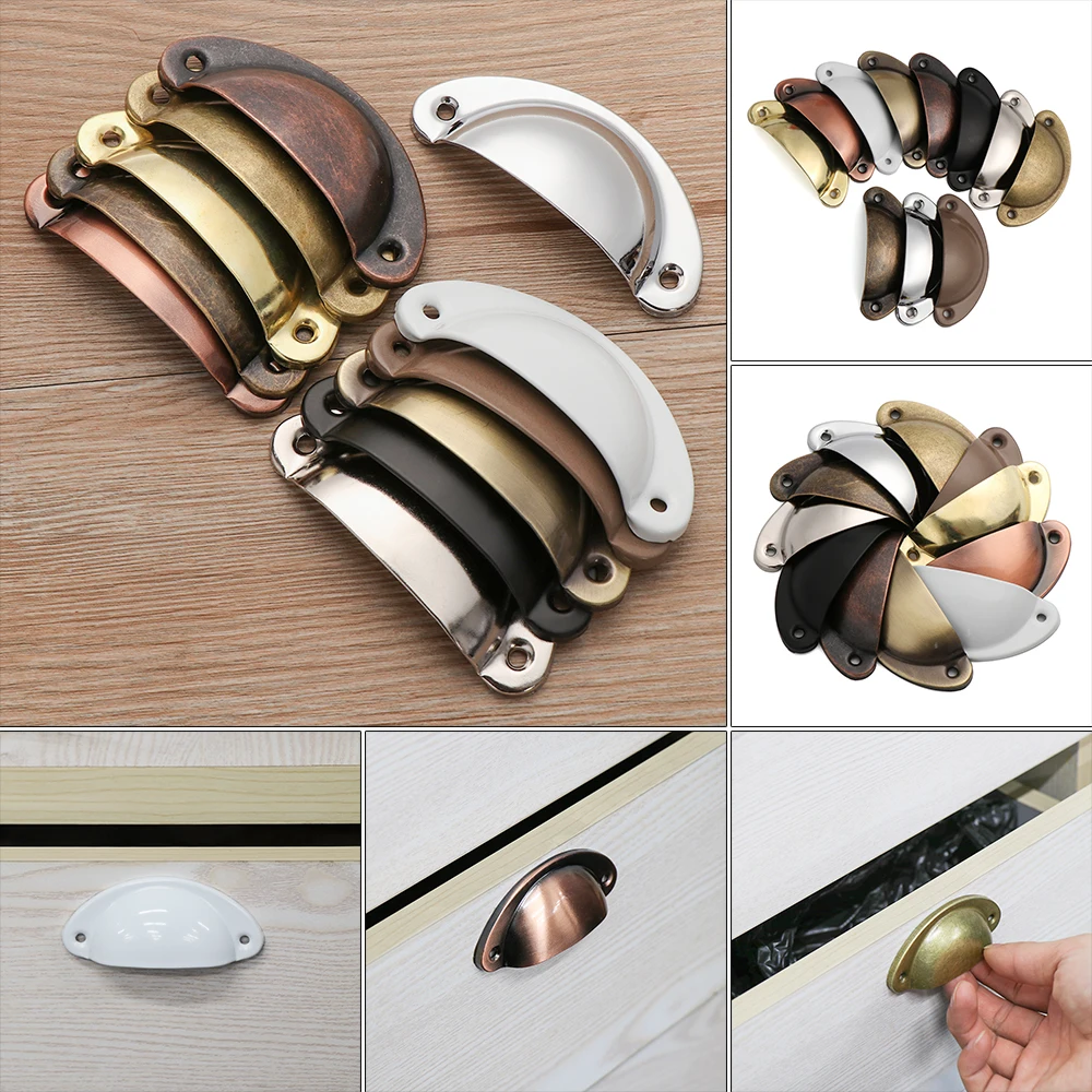 2 шт. металлический Кухня выдвижных ящиков Ручки для шкафов гардеробов дверные