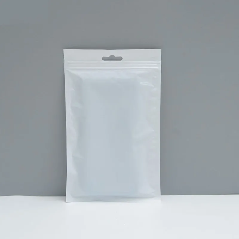 50 шт./лот белые прозрачные самозакрывающиеся Пластиковые Розничная упаковка