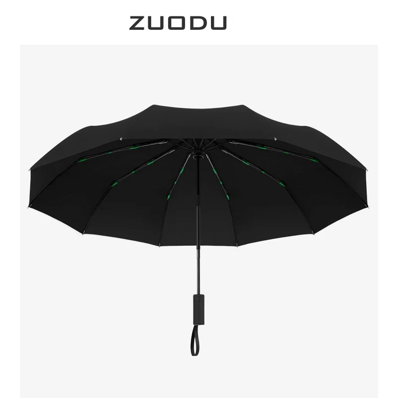 Paraguas totalmente autom&aacute;tico para hombre, accesorio resistente a las Storm, plegable, a prueba de viento, ideal para regalo-4