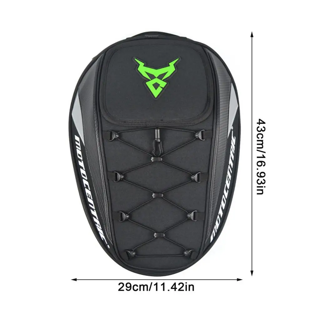 

Motorcycle Multifunctional Waterproof Back Seat Bag Item Storage Package Travel Luggage Backpack Large-capacity Helmet Rear Bag