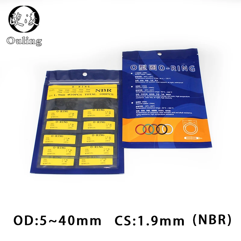 Уплотнительное кольцо NBR CS1.9mm