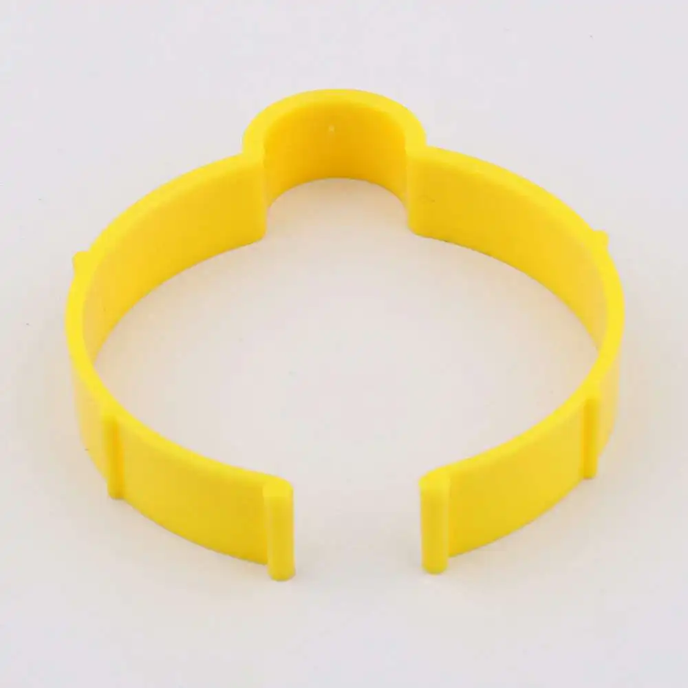 Желтый фиксатором рулона Обёрточная бумага зажим для листов хранения