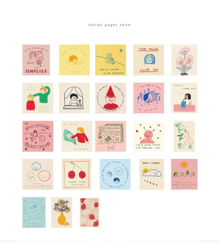 

46PCS/PACK Kawaii Cute Life Man Sticker Paper Stickers Marker Book Diary School Stationery Scrapbooking Bullet Journal sl2381