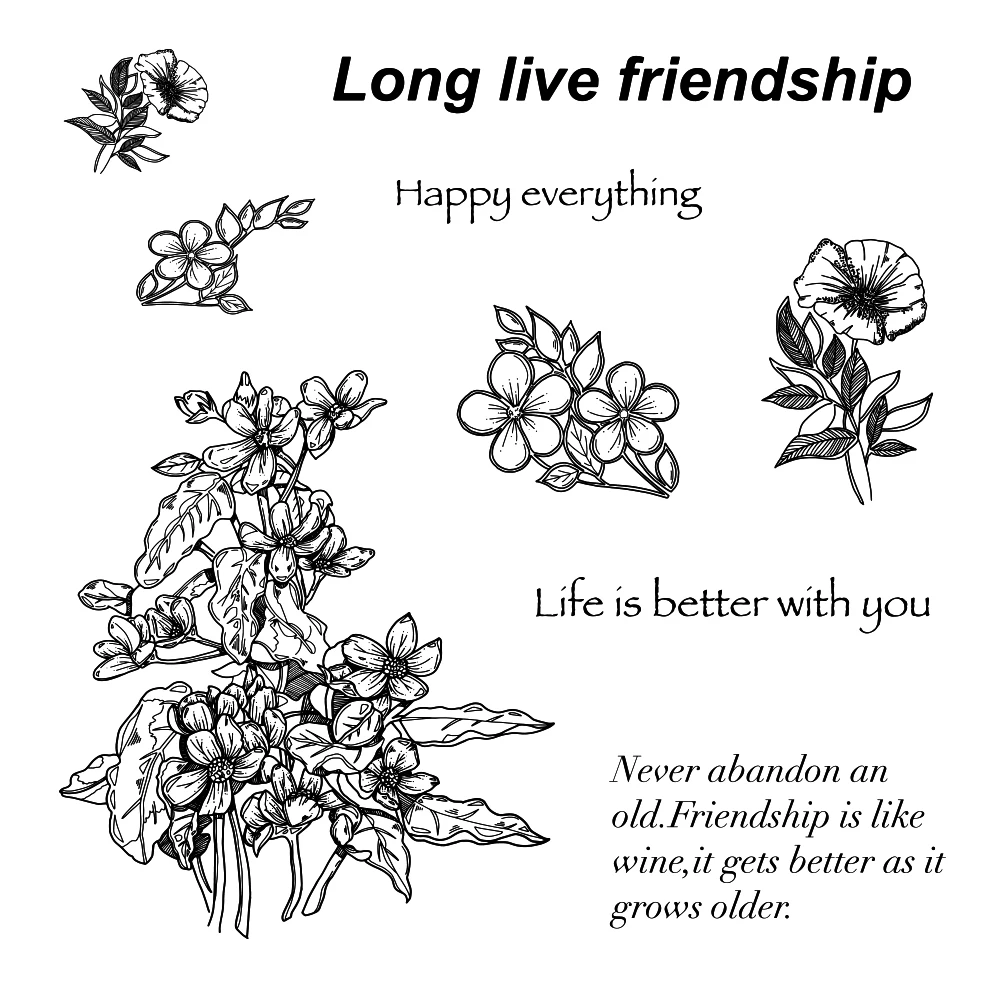 Набор штампов для резки металла цветов и растений изготовление бумажных