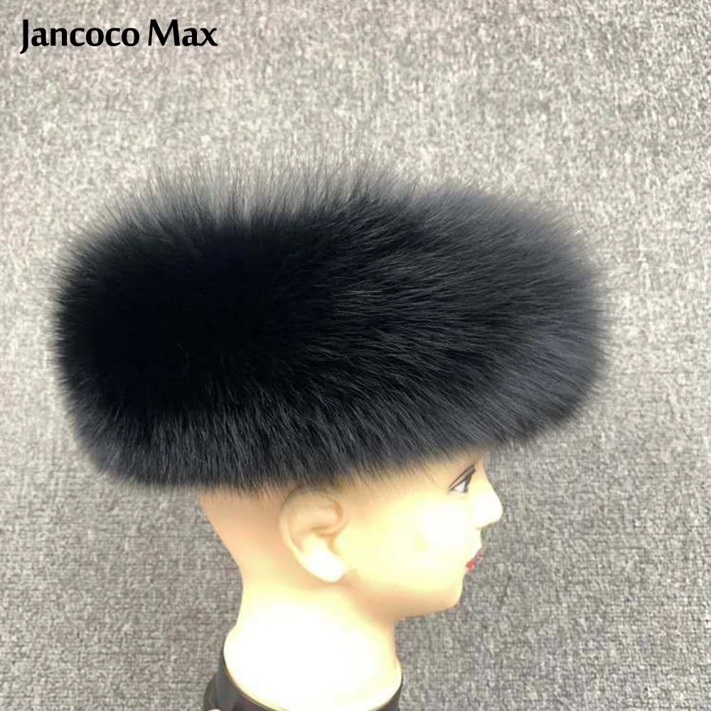 Winter Fashion Elastic Headband Fox Fur Headwear Racccoon Fur Women's Fluffy Real Fur Band S8300 hair barrettes for adults