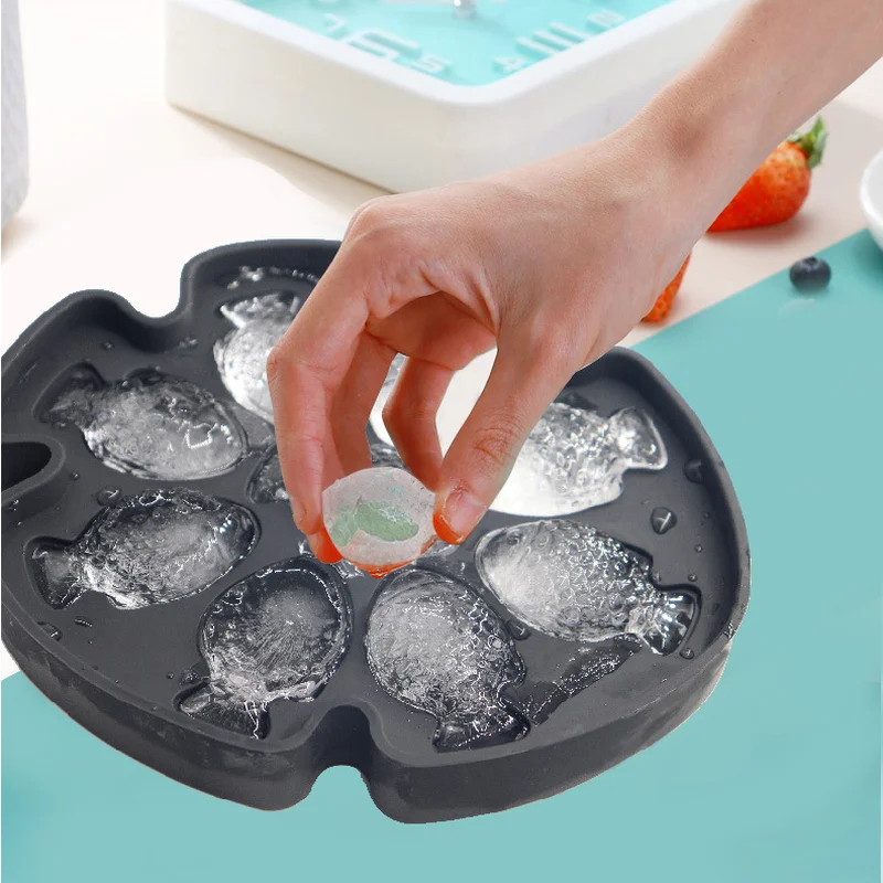 Креативная форма для льда сделай сам зеркальная с крышками крутая летняя