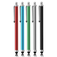 1pcs 2in1 screen stylus pen ballpoint pen for ipad iphone tablet colors radom smartphone n1y6