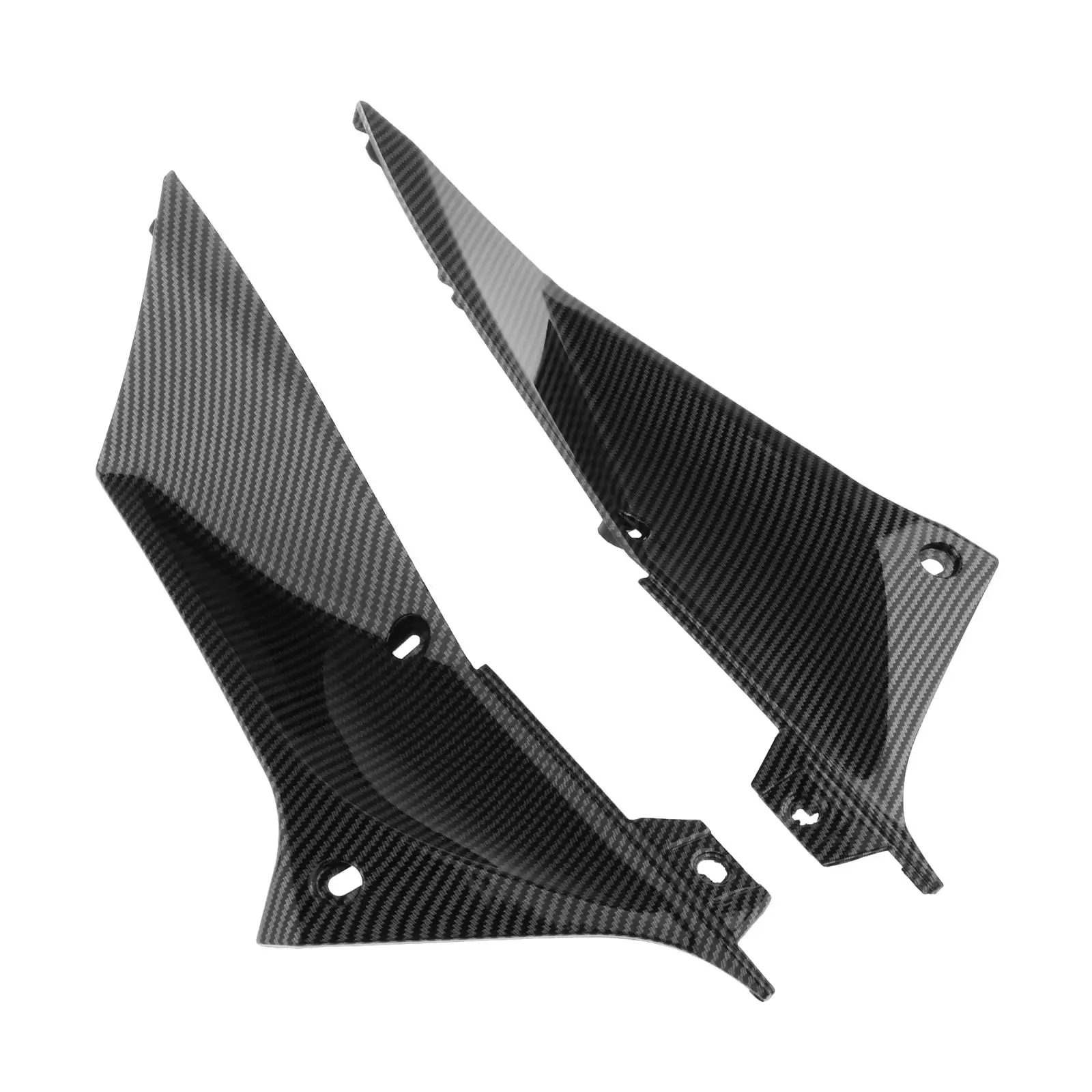 

Carbon Fiber Exhaust Pipe Side Covers Fairing Cowl Panels Fit for Yamaha YZF R1