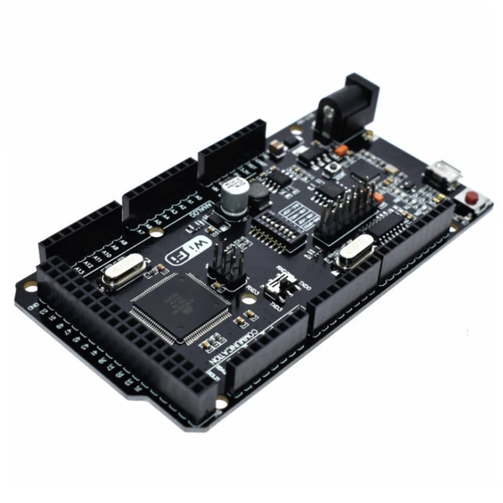 Mega 2560 + WiFi R3 AT ESP 8266 32 Мб памяти USB TTL CH340G совместимая с Arduino подходит для Node MCU WeMos