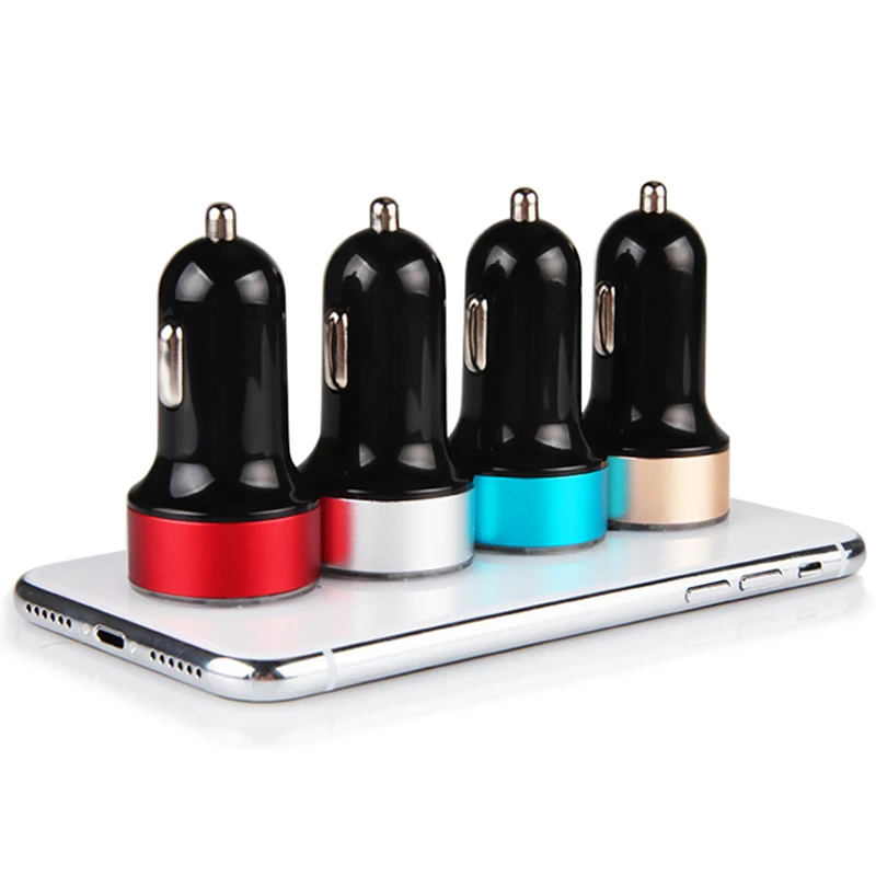 Автомобильное зарядное устройство с двумя USB-портами 3 1 А | Мобильные телефоны и