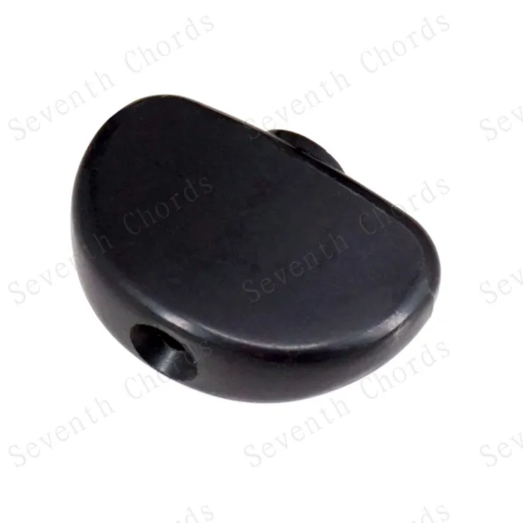 6 шт черный Пластик большой полукруглой формы гитарные Колки тюнеры Замена