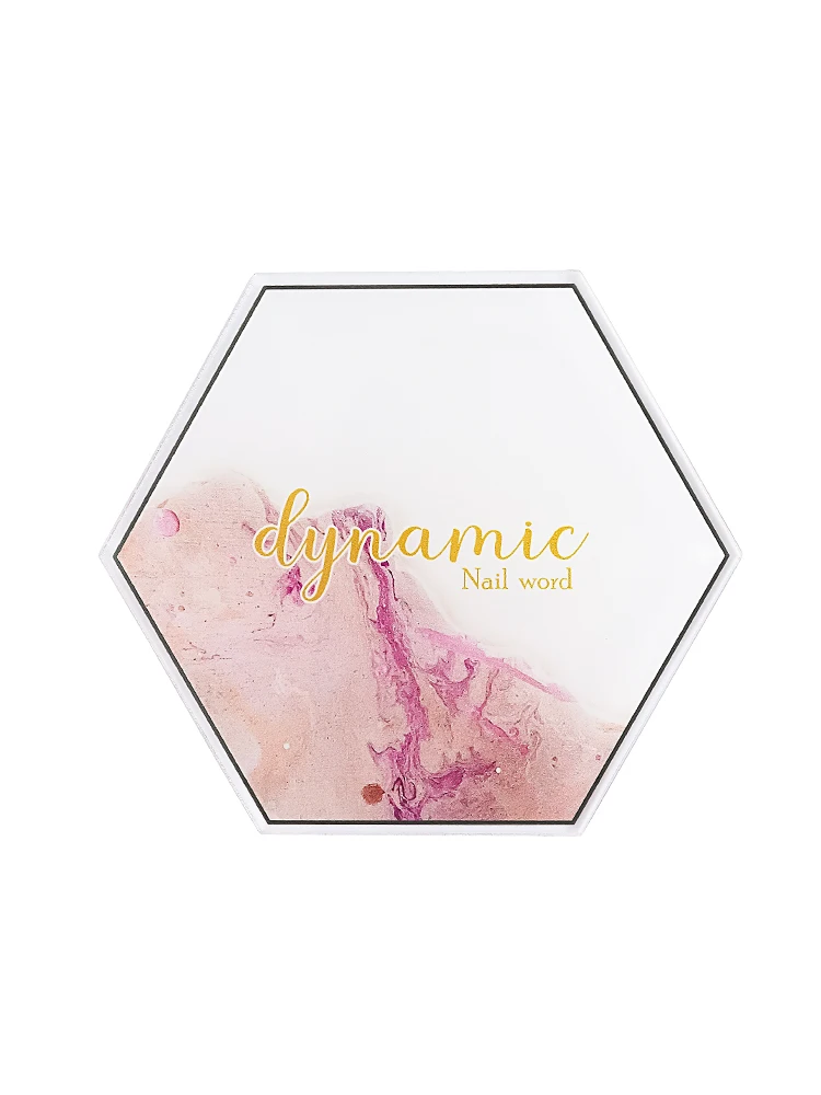 

Acrylic Color Palette False Nail Tips Drawing Nail Color Palette Gel Polish Display Nail Color Mixing Display for Manicure