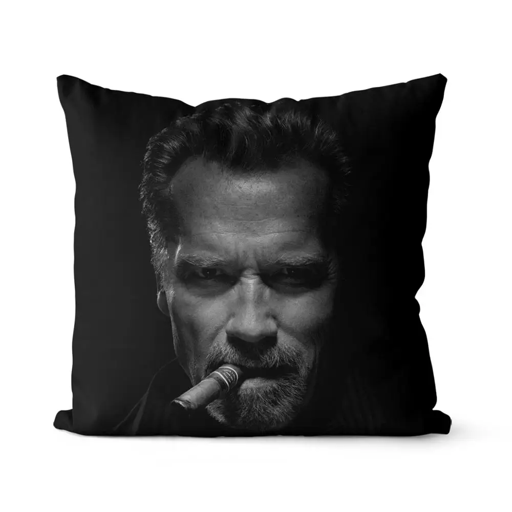 Арнольд Шварценеггер хлопчатобумажные брезентовые наволочки на заказ для