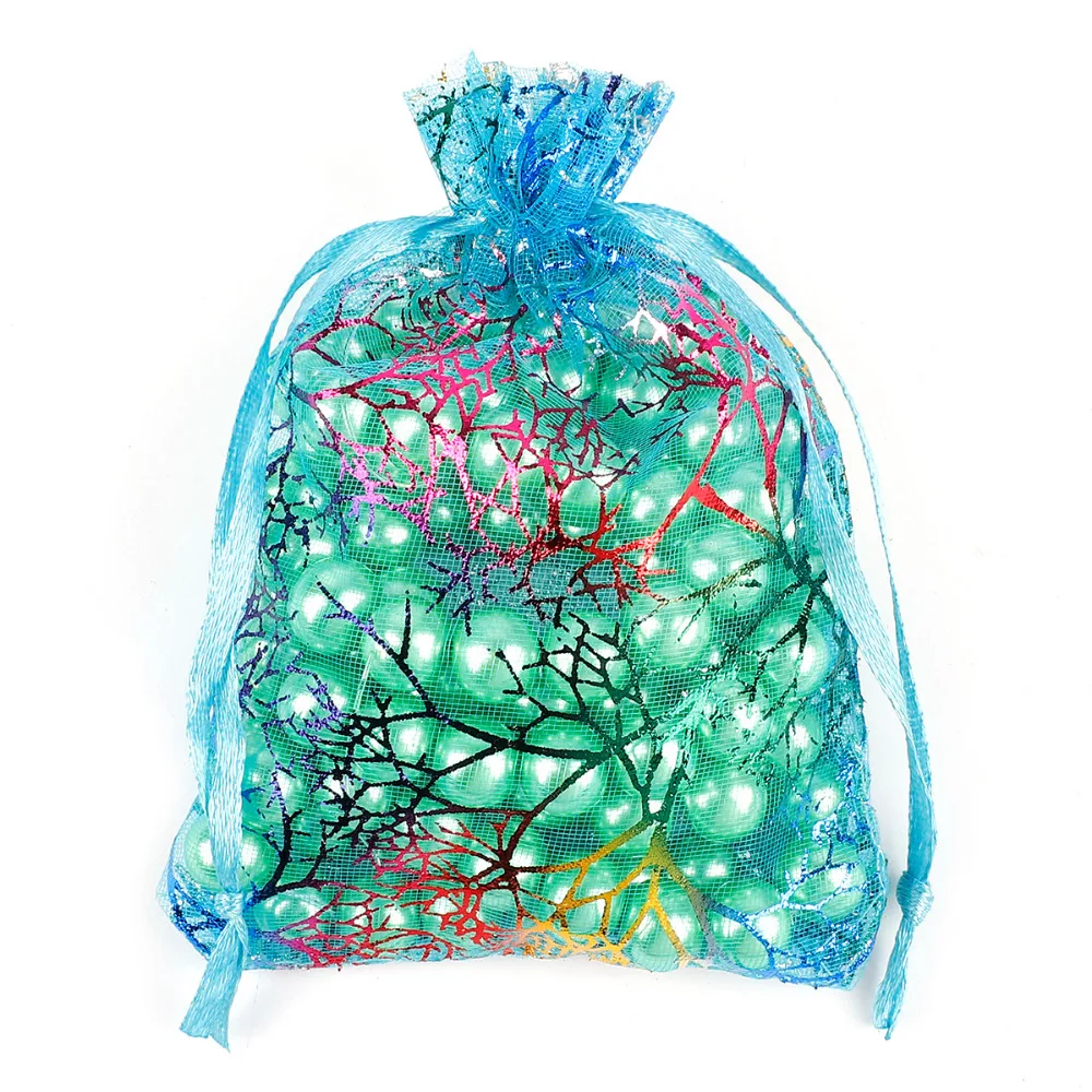 

Wholesale25PCS 3Sizes Drawstring Organza Bags White&Colorful Jewelry Packaging Bags Wedding Gift Bags Jewelry Pouches