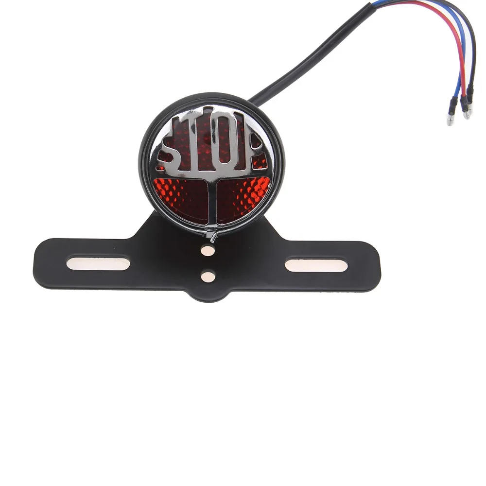 Задний стоп сигнал POSSBAY для мотоцикла подсветка номерного знака мотоциклистов