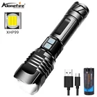 Alonefire X21 xhp99 самый мощный светодиодный фонарик usb Перезаряжаемый тактический фонарь 26650 ручной фонарь для кемпинга, охоты
