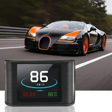 LEEPEE Многофункциональный OBD Умный Цифровой измеритель HUD P10