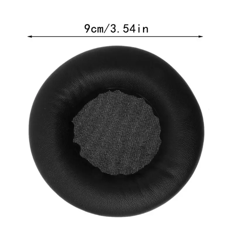 

2Pcs/1Pair 90mm Headphone Cushions Replacement Ear Pads Cushion For Razer Kraken Pro Gaming Headphones