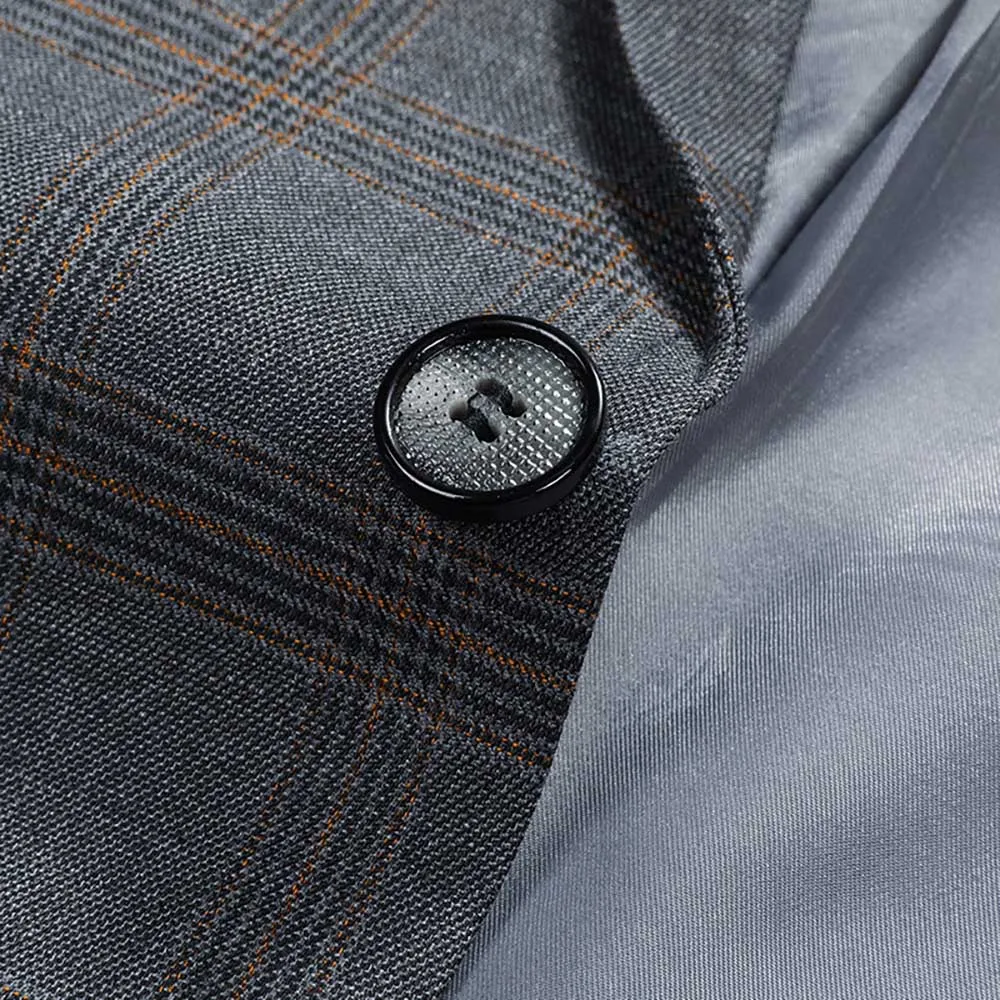 Новинка модный клетчатый Мужской Блейзер Женская куртка банкетный офисный