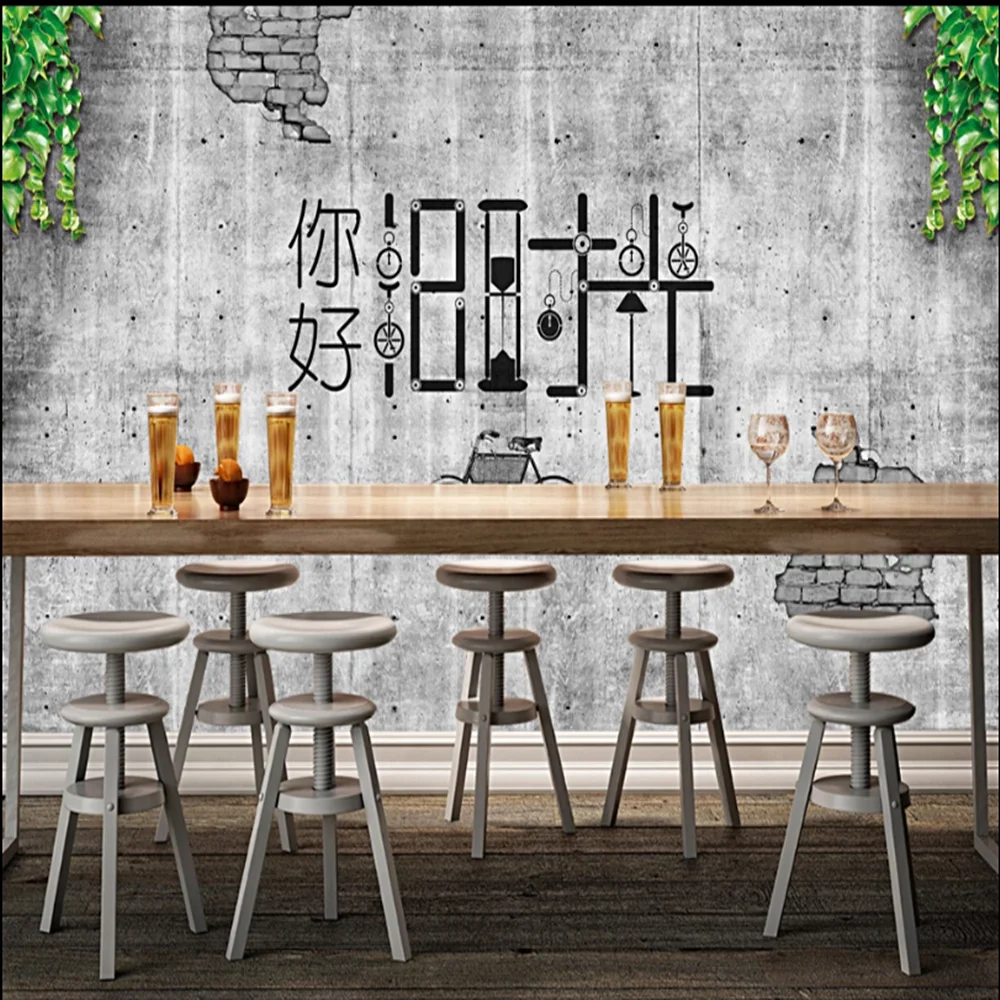 Изготовитель Milofei на заказ цементная стена Здравствуйте старое время фон обои