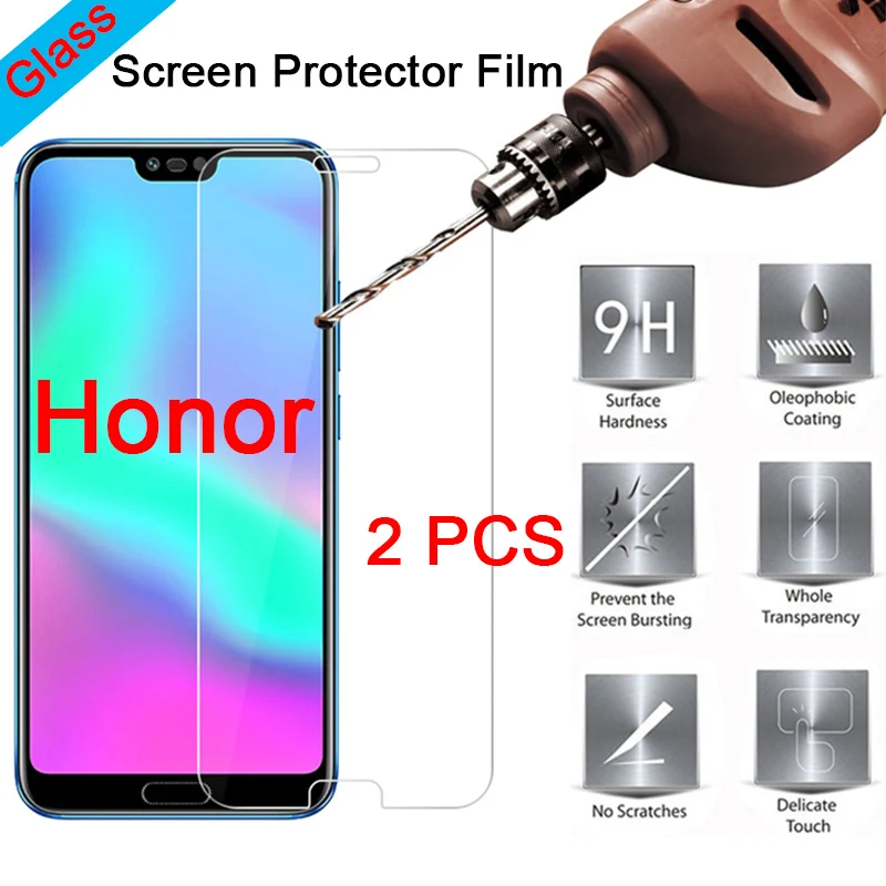 1/2 шт HD твердое Защитное стекло для Honor 8X Max 7X 6X 5X 4X закаленное Huawei 9N 9S 8S 7S 9X Lite