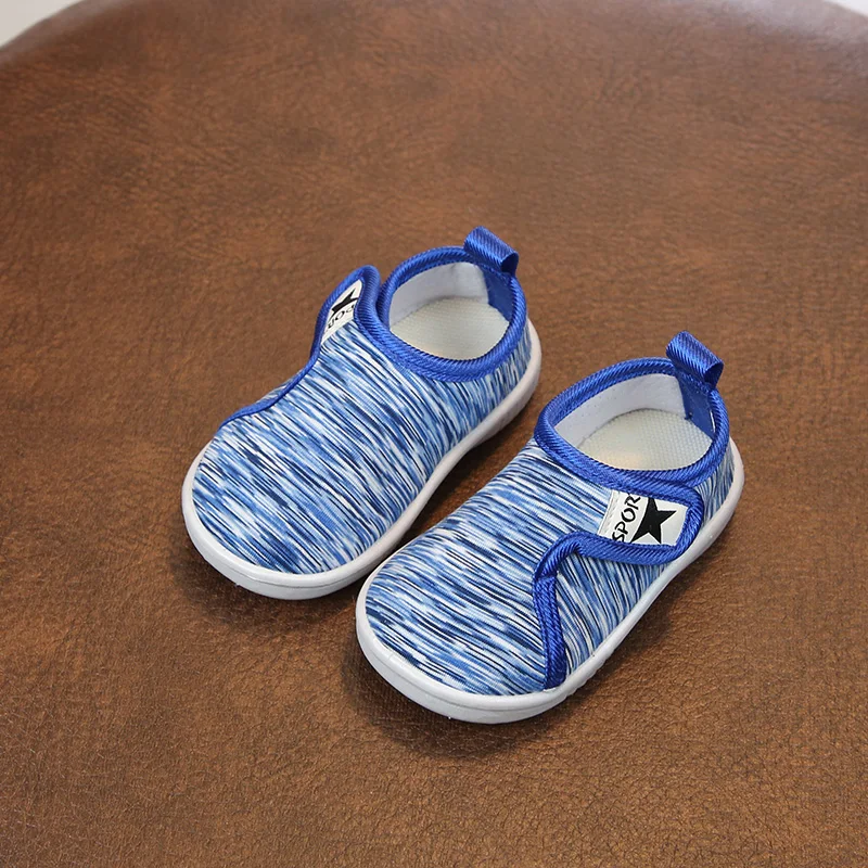 2019 Весенняя детская обувь для малышей Повседневная девочек и мальчиков Мягкая