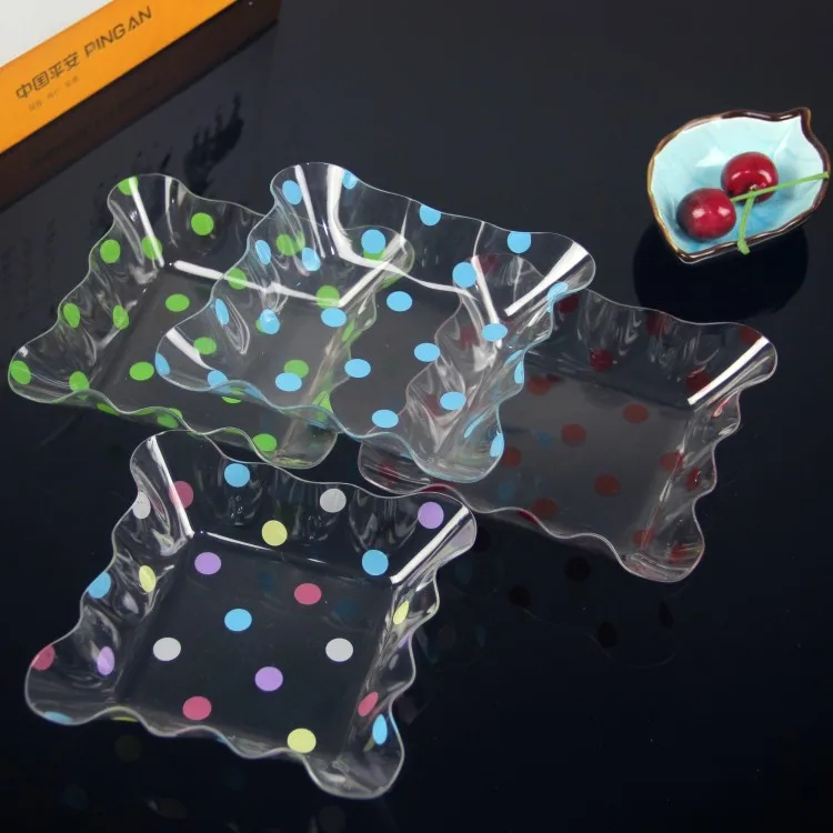 Творческая Фруктовая тарелка Пластик конфеты блюдо Гостиная Европейский семена