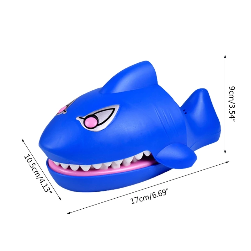 

Classic Courage Test Game Trick Playset for Halloween Novelty Toys Practical Joke Prank Toy for Parties Shark Chomp Toy