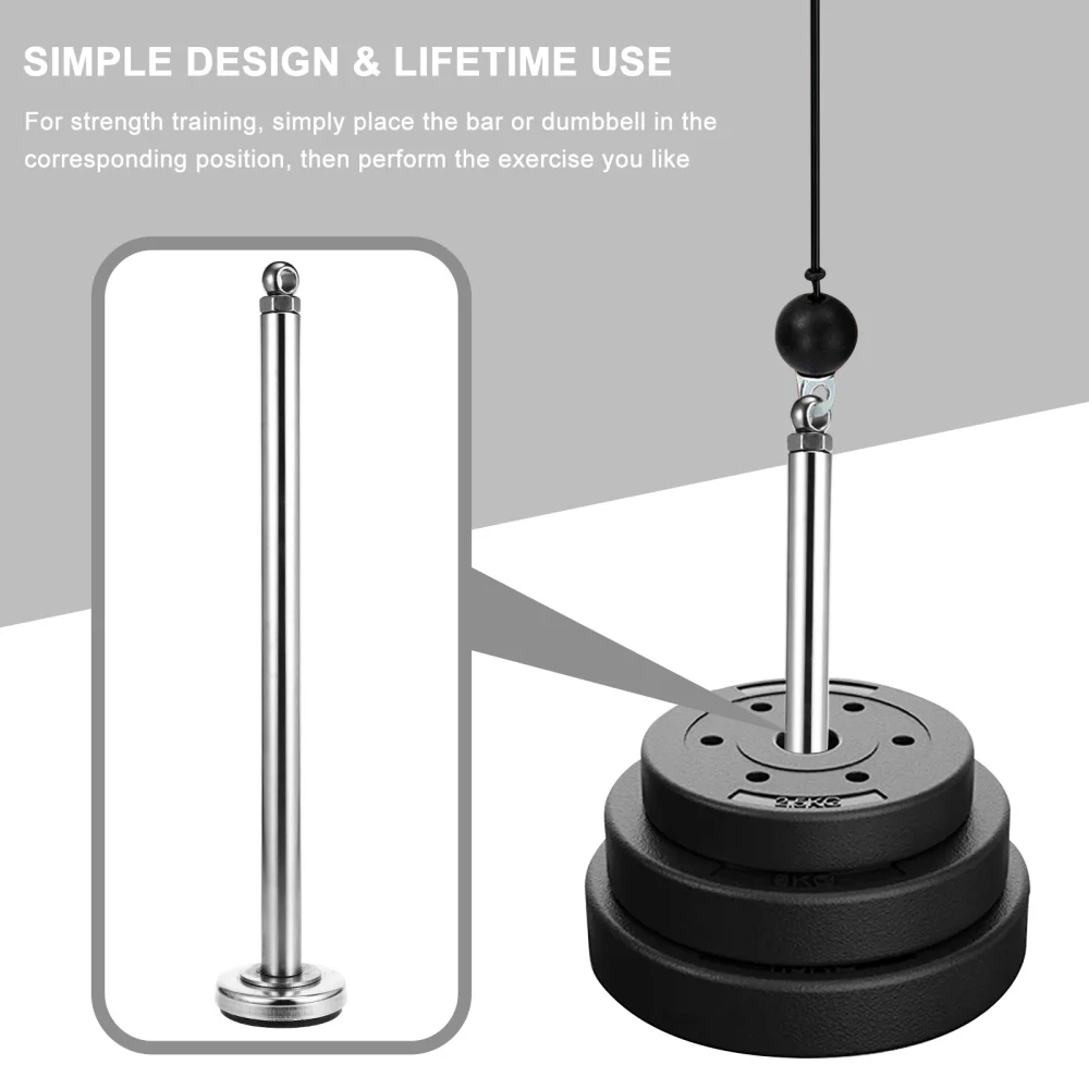 

1pc Loading Pin Weight-bearing Dumbbell Bracket Dumbbell Rod Dumbbell Handle
